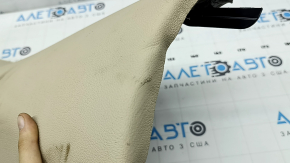 Left rear seat side trim for BMW X3 G01 18-21 leather, beige, scratches, dents, dry-cleanable