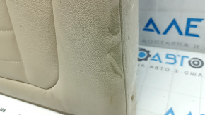 Rear seat backrest, 2nd row, right, BMW X3 G01 18-21, leather, beige, scratches, dents, dry cleanable