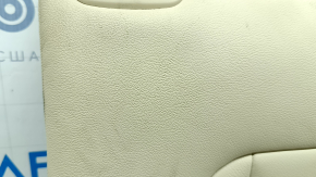 Rear seat backrest, 2nd row, right, BMW X3 G01 18-21, leather, beige, scratches, dents, dry cleanable