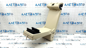 Rear seat backrest, 2nd row, center, BMW X3 G01 18-21, beige leather, scratches, dry-cleanable