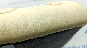 Rear seat backrest, 2nd row, center, BMW X3 G01 18-21, beige leather, scratches, dry-cleanable