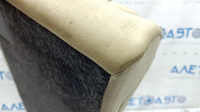 Rear seat backrest, 2nd row, center, BMW X3 G01 18-21, beige leather, scratches, dry-cleanable