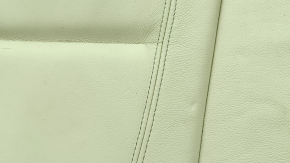 Rear seat cushion, 2nd row, BMW X3 G01 18-21, leather, beige, scratches, dents, dry-cleanable