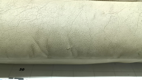 Rear seat cushion, 2nd row, BMW X3 G01 18-21, leather, beige, scratches, dents, dry-cleanable