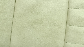 Rear seat cushion, 2nd row, BMW X3 G01 18-21, leather, beige, scratches, dents, dry-cleanable