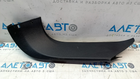 Right tailgate trim for Ford Edge 15-24 black, plastic has turned white, scuffs