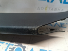 Right tailgate trim for Ford Edge 15-24 black, plastic has turned white, scuffs