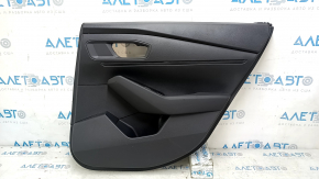 Rear right door panel for Honda Accord 2023-2024, black leather, leather armrest, scratches