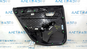 Rear right door panel for Honda Accord 2023-2024, black leather, leather armrest, scratches