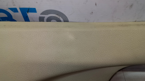 Rear left sill trim Ford Fusion mk5 13-16 beige, whitened plastic
