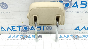 Rear central headrest BMW X3 G01 18-21 leather, beige, with beige lining