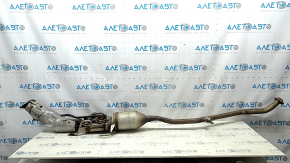 Toyota Prius V 12-17 exhaust pipe with catalytic converter