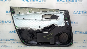 Honda Accord 2023-2024 front right door trim panel, black leather, leather armrest, black leather insert, dent