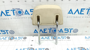 Rear left headrest BMW X3 G01 18-21 leather, beige, with beige lining, scratches