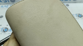 Rear left headrest BMW X3 G01 18-21 leather, beige, with beige lining, scratches