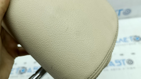 Rear left headrest BMW X3 G01 18-21 leather, beige, with beige lining, scratches