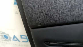 Front left door panel for Honda Accord 2023-2024, black leather, leather armrest, black leather insert, scratches
