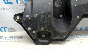 Front bumper protection for Toyota Prius V 12-17: broken fastener, tears, abrasions