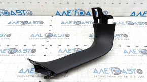 Left tailgate trim for Chevrolet Equinox 18-24, black, worn