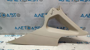 Upper right rear pillar trim for VW Passat b7 12-15 USA, beige, type 2