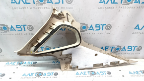 Upper right rear pillar trim for VW Passat b7 12-15 USA, beige, type 2