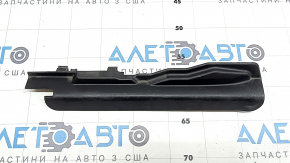 Right passenger seat runner trim for BMW X3 G01 18-21 black