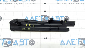 Right passenger seat runner trim for BMW X3 G01 18-21 black