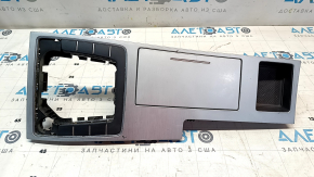 Cup holders for the VW Passat B7 12-13 USA dashboard, gray, scratches, paint worn off