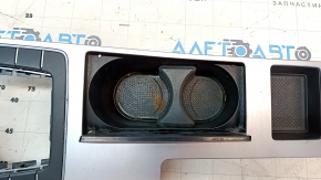 Cup holders for the VW Passat B7 12-13 USA dashboard, gray, scratches, paint worn off
