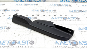 Right passenger seat rail trim for Chevrolet Equinox 18-24, black