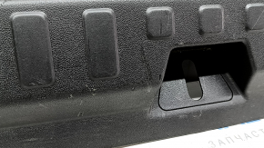 Chevrolet Equinox 18-24 trunk opening trim, black, scratches