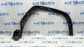 Front left fender arch trim for Hyundai Tucson 22-24: structure, scratches, broken fasteners