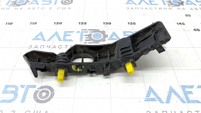 The front bumper mount, left fender, Hyundai Tucson 22-24, is broken.