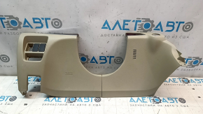 Knee pad driver Acura TLX 15-17 beige, plastic turned white