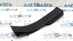 Rear left door sill plate for Chevrolet Equinox 18-24, black, worn
