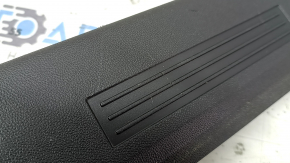 Rear left door sill plate for Chevrolet Equinox 18-24, black, worn