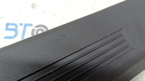 Rear left door sill plate for Chevrolet Equinox 18-24, black, worn