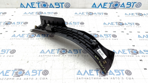 Chevrolet Equinox 18-24 black rear right door sill trim, worn