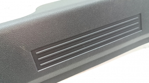 Chevrolet Equinox 18-24 black rear right door sill trim, worn
