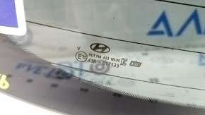 Rear glass for the Hyundai Tucson 22-24 trunk door without emblem