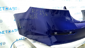 Honda Accord 23-24 rear bumper without parking sensors, blue
