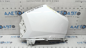 Rear bumper bare left side Hyundai Tucson 22-24 white
