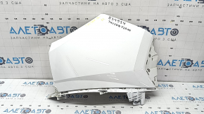 The bare rear bumper, right side, Hyundai Tucson 2022-2024, white