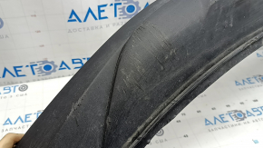 Hyundai Tucson 2022-2024 front bumper lip: structure, scratches, wear, crack