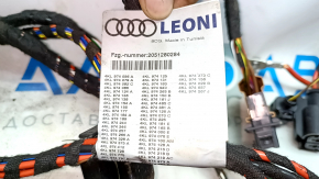 Audi E-Tron 19-23 interior wiring with fuse boxes, broken connector