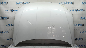 Hyundai Tucson 22-25 steel hood, white TW3, dented