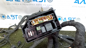 Audi E-Tron 19-23 interior wiring with fuse boxes, broken connector