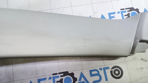 Right trunk door trim for a Fiat 500L 14-19, gray, no cover, scratches, broken mount