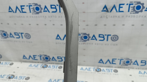 Rear bumper central molding Hyundai Tucson 22-24, gray structure, no fastening, worn