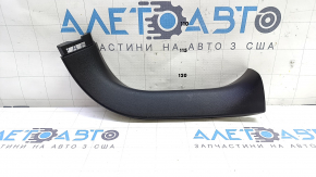 Right tailgate trim for Lexus CT200h 11-17, black, scratched